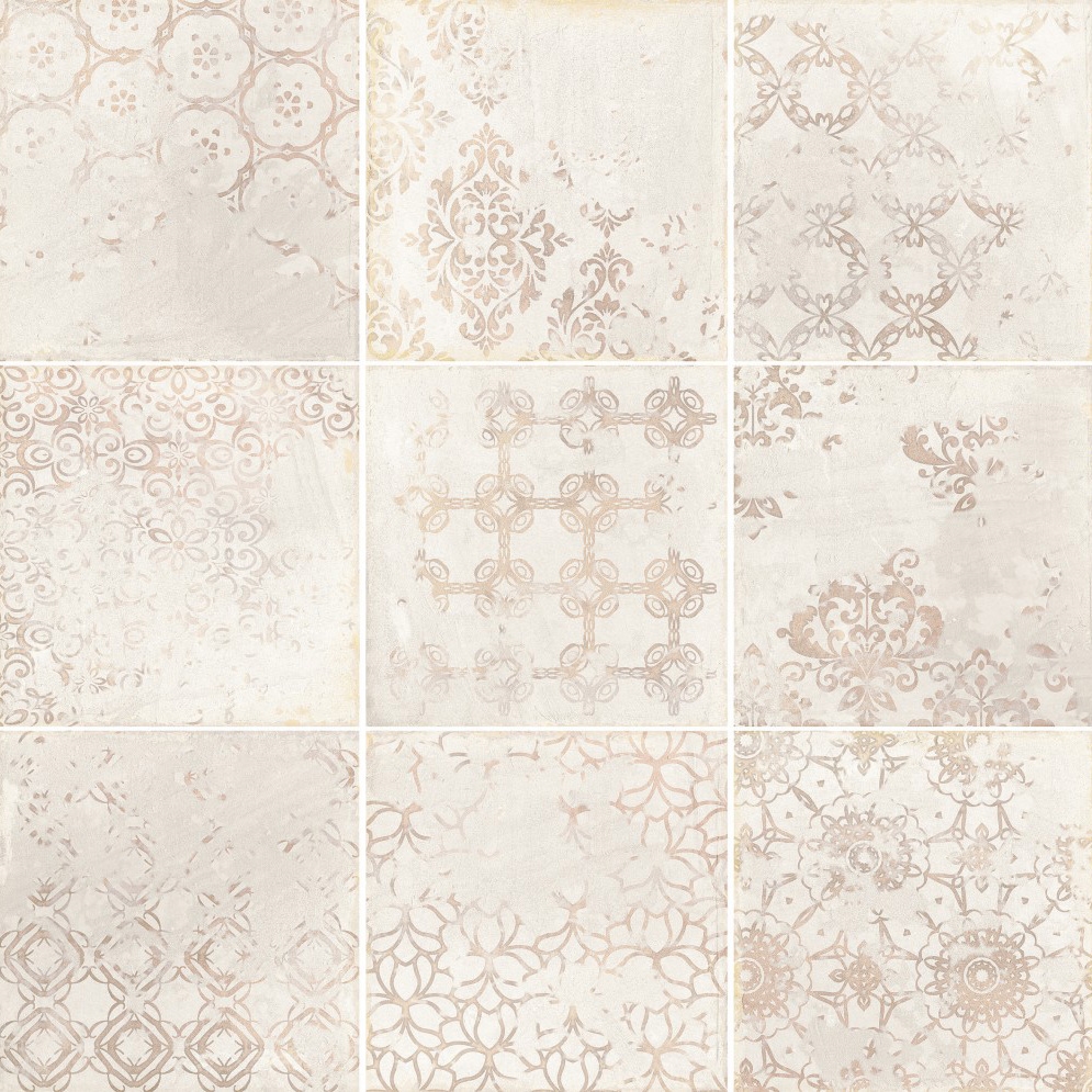 Terracota Blanco Decor 20x20