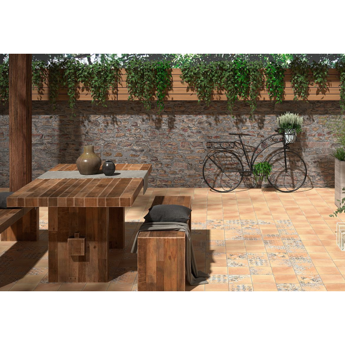 Terracota Blanco Decor 20x20