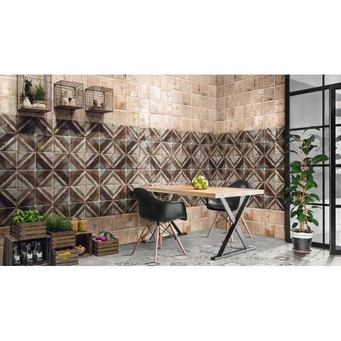 Tin-Tile Diagonal 20x20