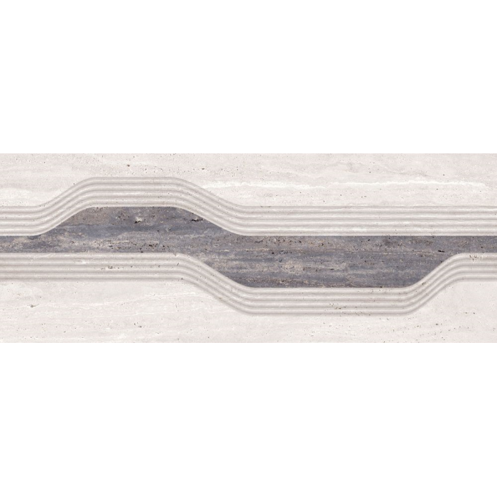 Travertino Titanium Decor 44,6x119,3