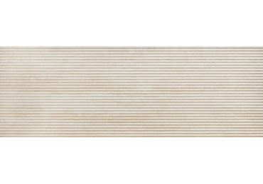 Travertino Wall 3D Pli Vein Bianco Rt 40X120