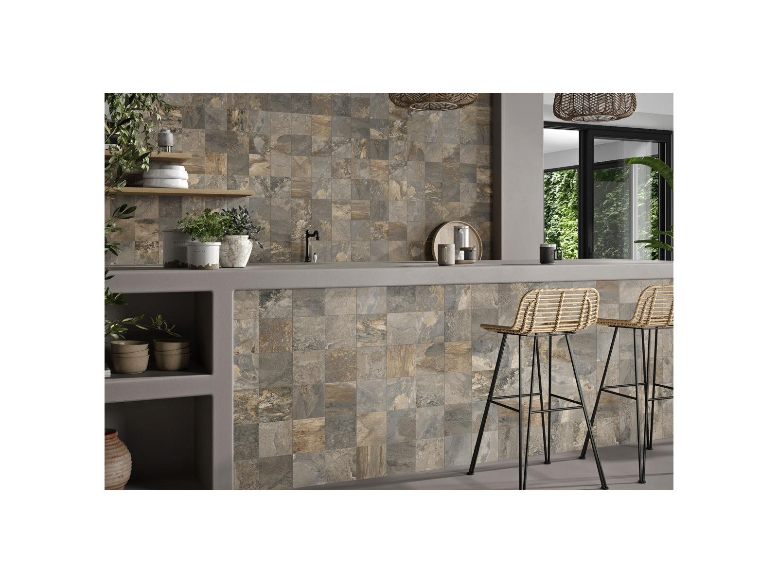 Wells White 15X15