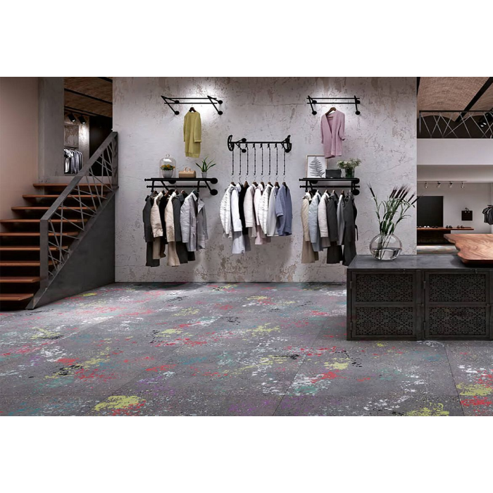 Wind Grey Natural Hexagon 25x29