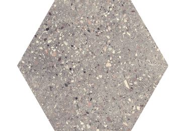 Wind Grey Nonslip Hexagon 25x29