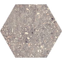 Wind Grey Nonslip Hexagon 25x29