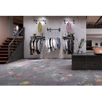 Wind Grey Nonslip Hexagon 25x29