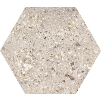 Wind Ivory Natural Hexagon 25x29