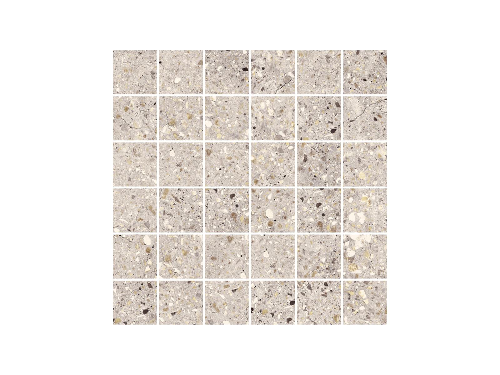 Wind Ivory Natural Mosaico 30x30