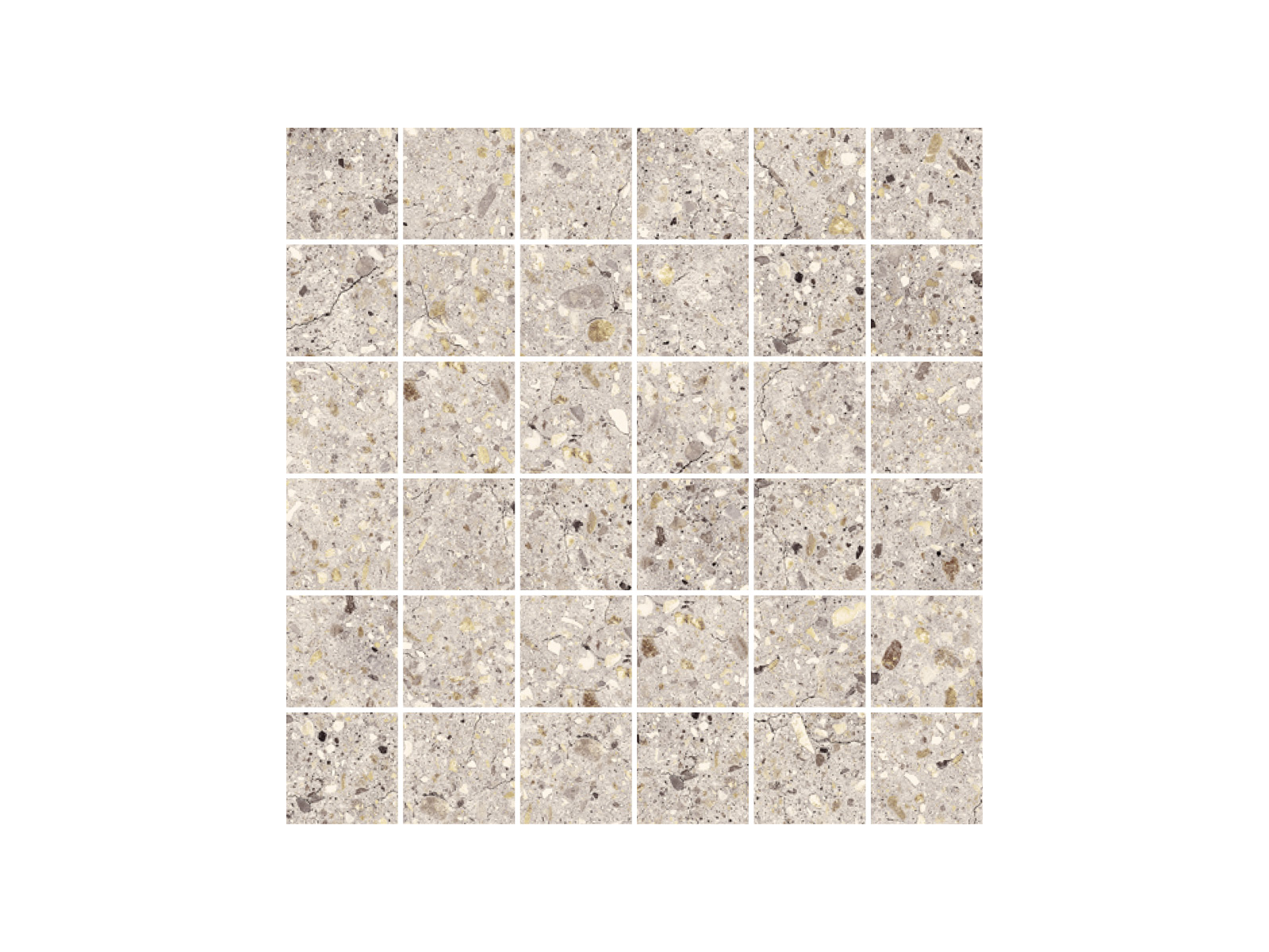 Wind Ivory Natural Mosaico 30x30