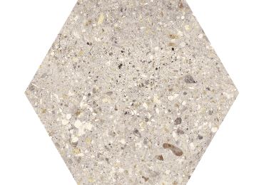 Wind Ivory Nonslip Hexagon 25x29