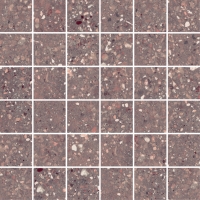 Wind Red Natural Mosaico 30x30