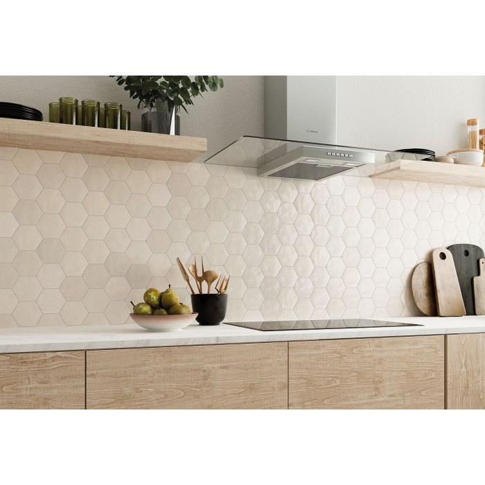 Zellige Hexa Emerald 10.8X12.4 Zellige Hexa Emerald 10.8X12.4