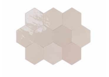 Zellige Hexa Nude 10.8X12.4